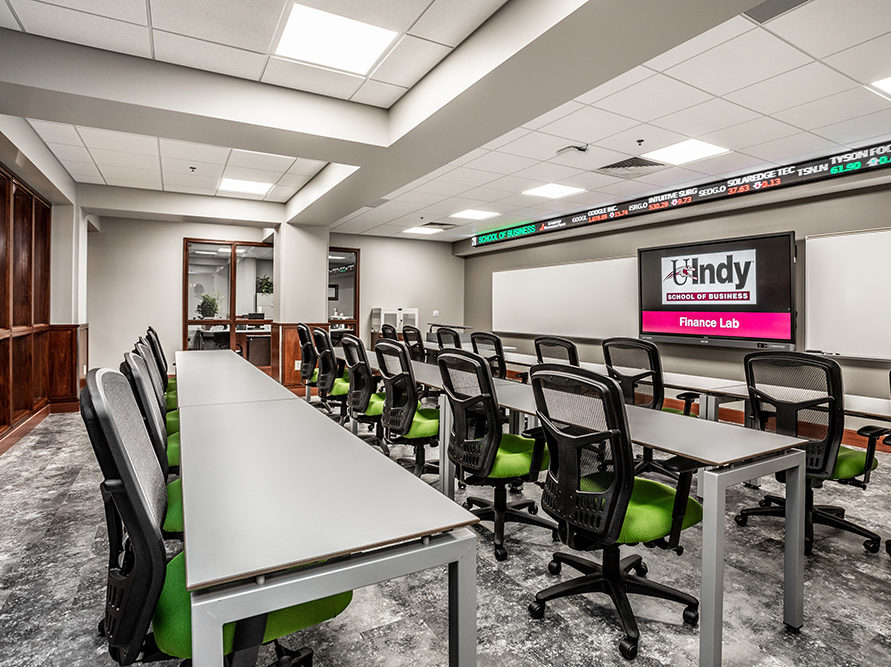 Good Hall, University of Indianapolis Specified Lighting Systems