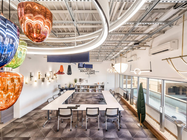 Specified Lighting Systems Showroom