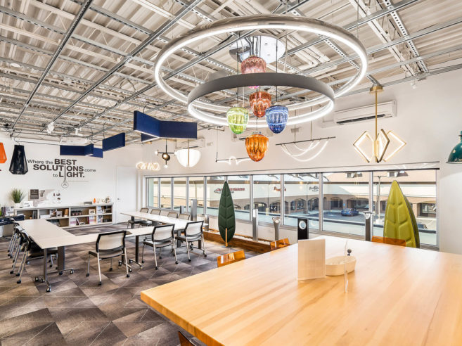Specified Lighting Systems Showroom
