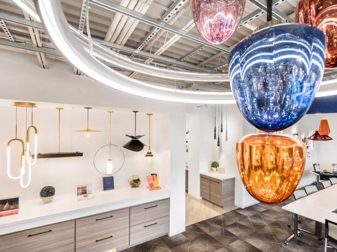 Specified Lighting Systems Showroom